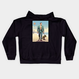 Guy billout Kids Hoodie